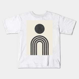 Mid-Century Modern - Black Kids T-Shirt